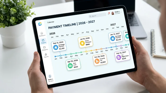SASSA SRD R370 grant payment timeline calendar 2026-2027 showing monthly payment dates and amounts on tablet, extended grant schedule until March 2027 with eligibility and payment dates guide